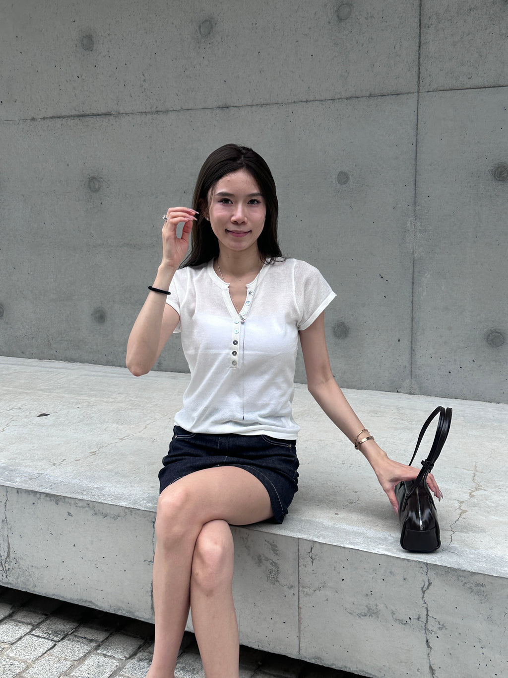 Knitted Thin T Top