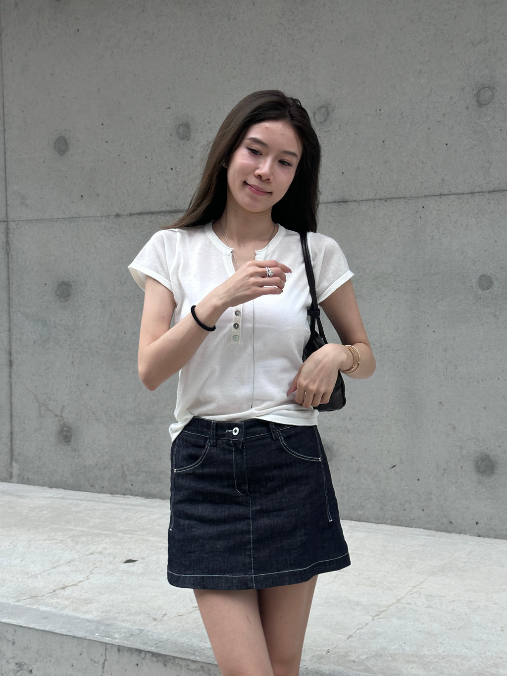 Knitted Thin T Top