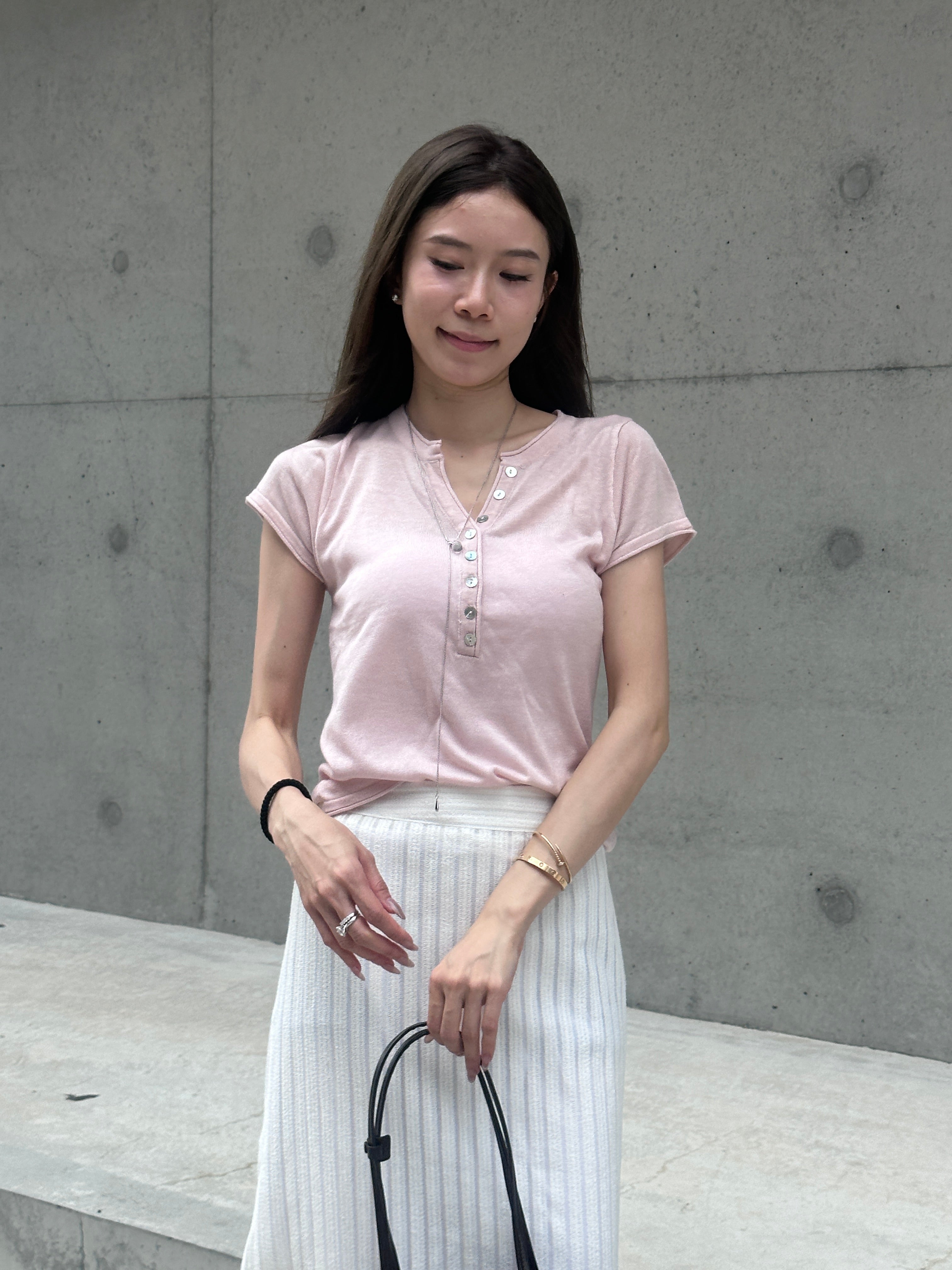 Knitted Thin T Top