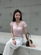 Knitted Thin T Top