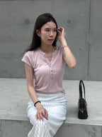 Knitted Thin T Top