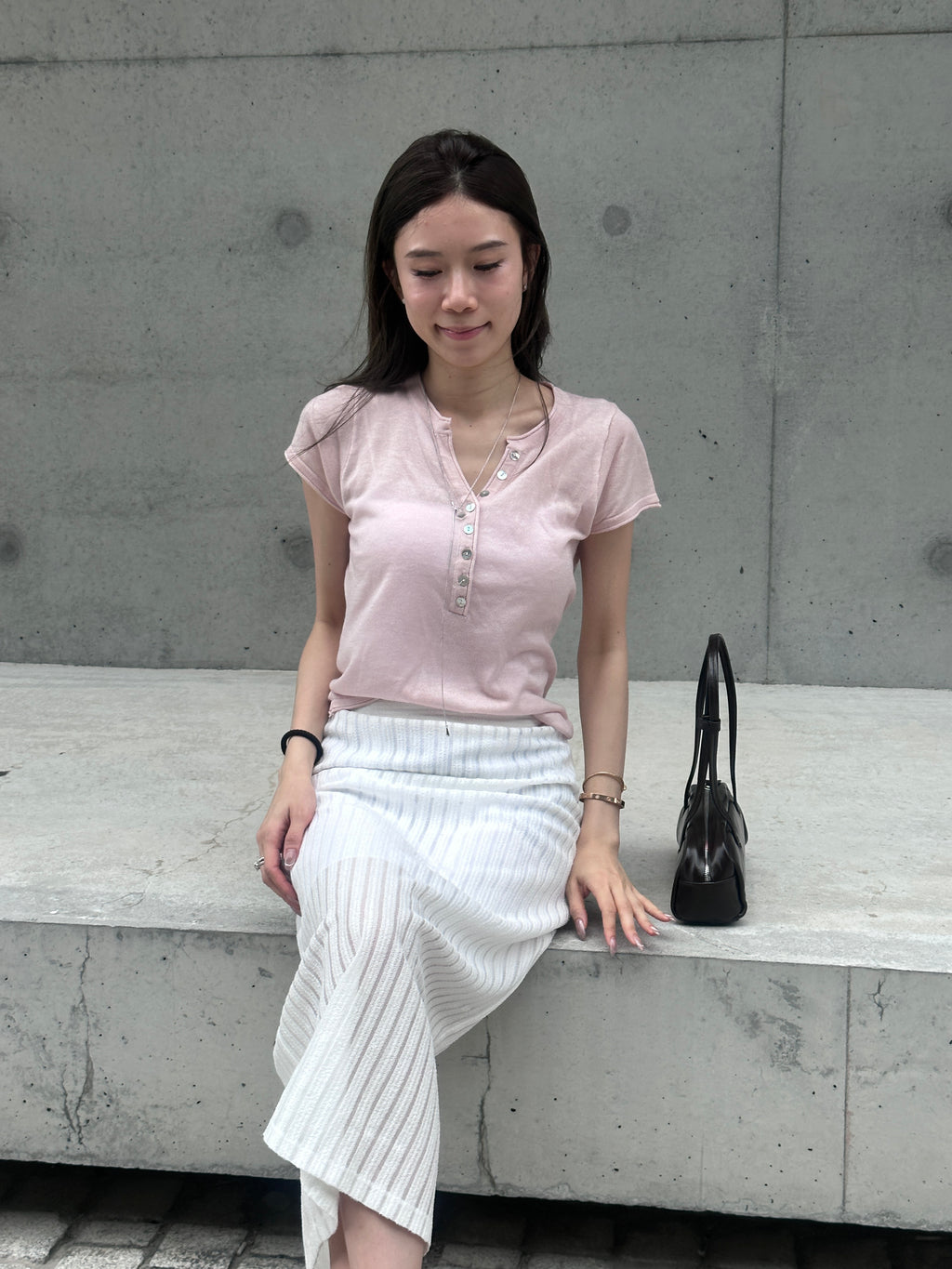 Knitted Thin T Top