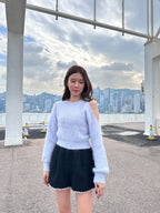 Elsa Fluffy Long Sleeves Sweater