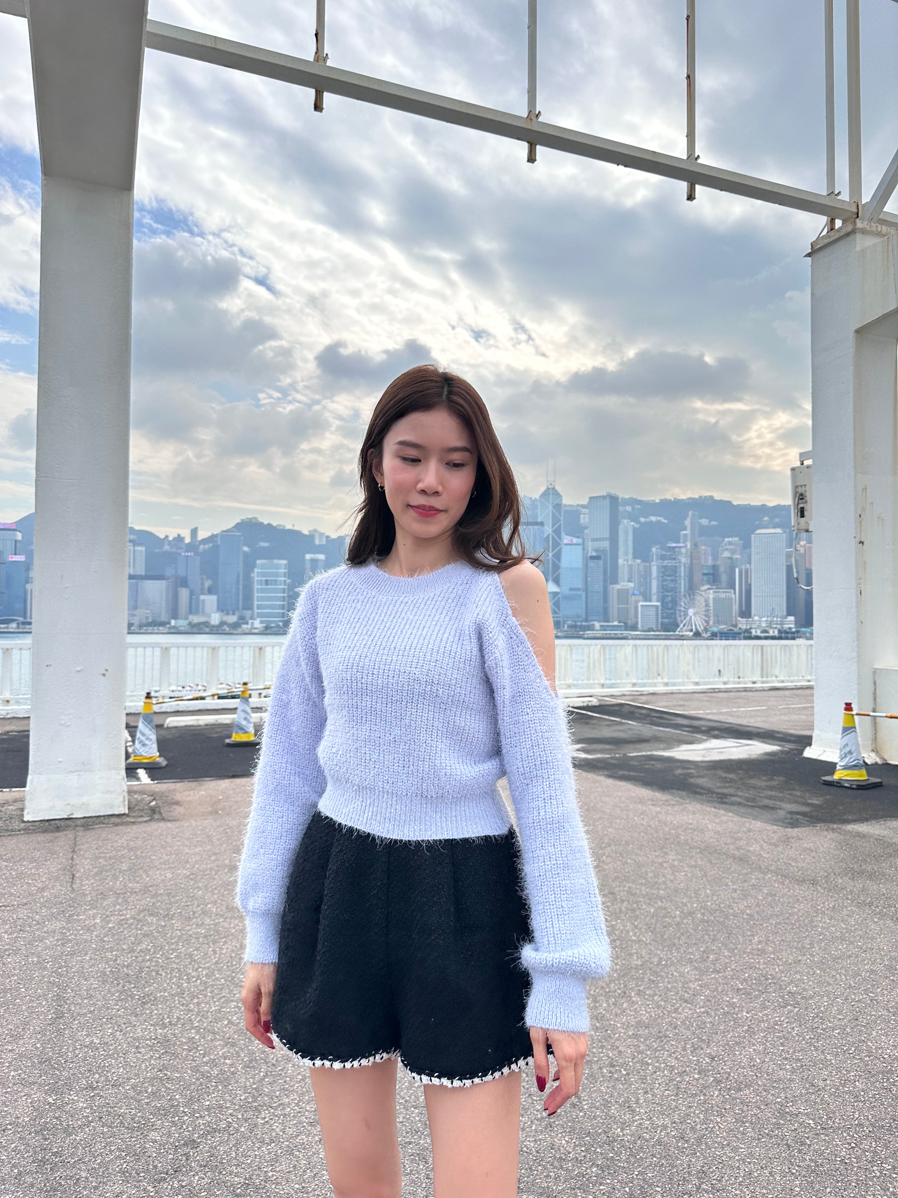 Elsa Fluffy Long Sleeves Sweater