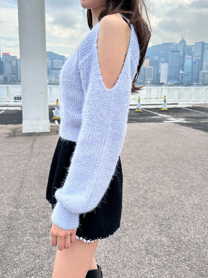 Elsa Fluffy Long Sleeves Sweater