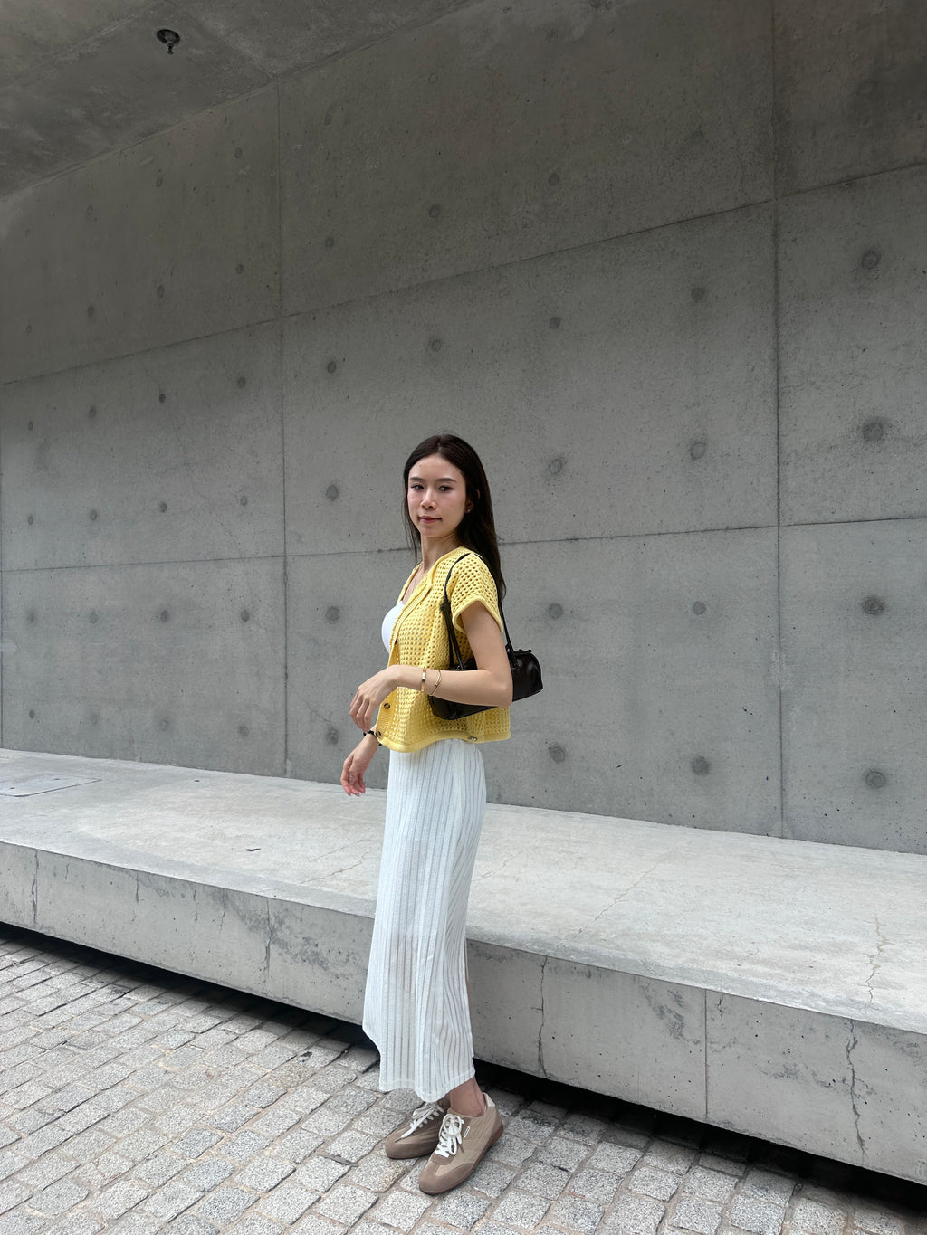Knitted T Hole Cardigan