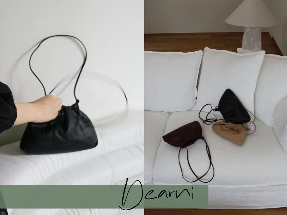 Dumpling Real Leather Bag