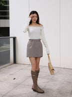 Vintage Button Skirt