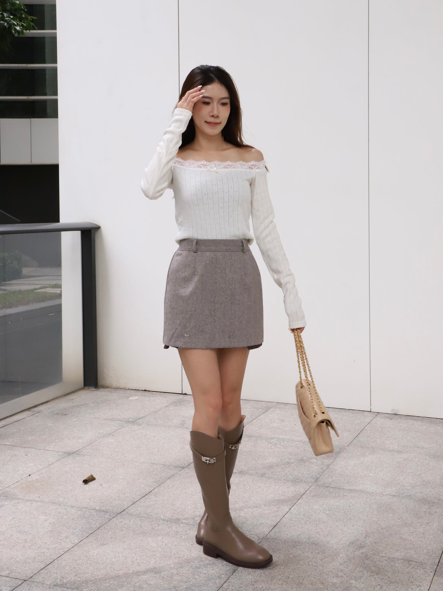 Vintage Button Skirt