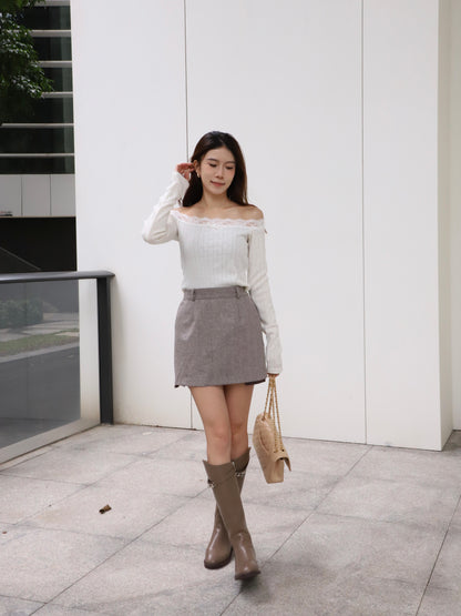 Vintage Button Skirt