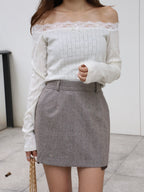 Vintage Button Skirt