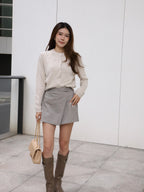Star Attached Cashmere Cardigan