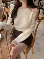 Elsa Fluffy Long Sleeves Sweater