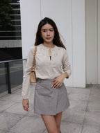 Star Attached Cashmere Cardigan