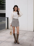 Cloudy Shorts & Cardigan Set