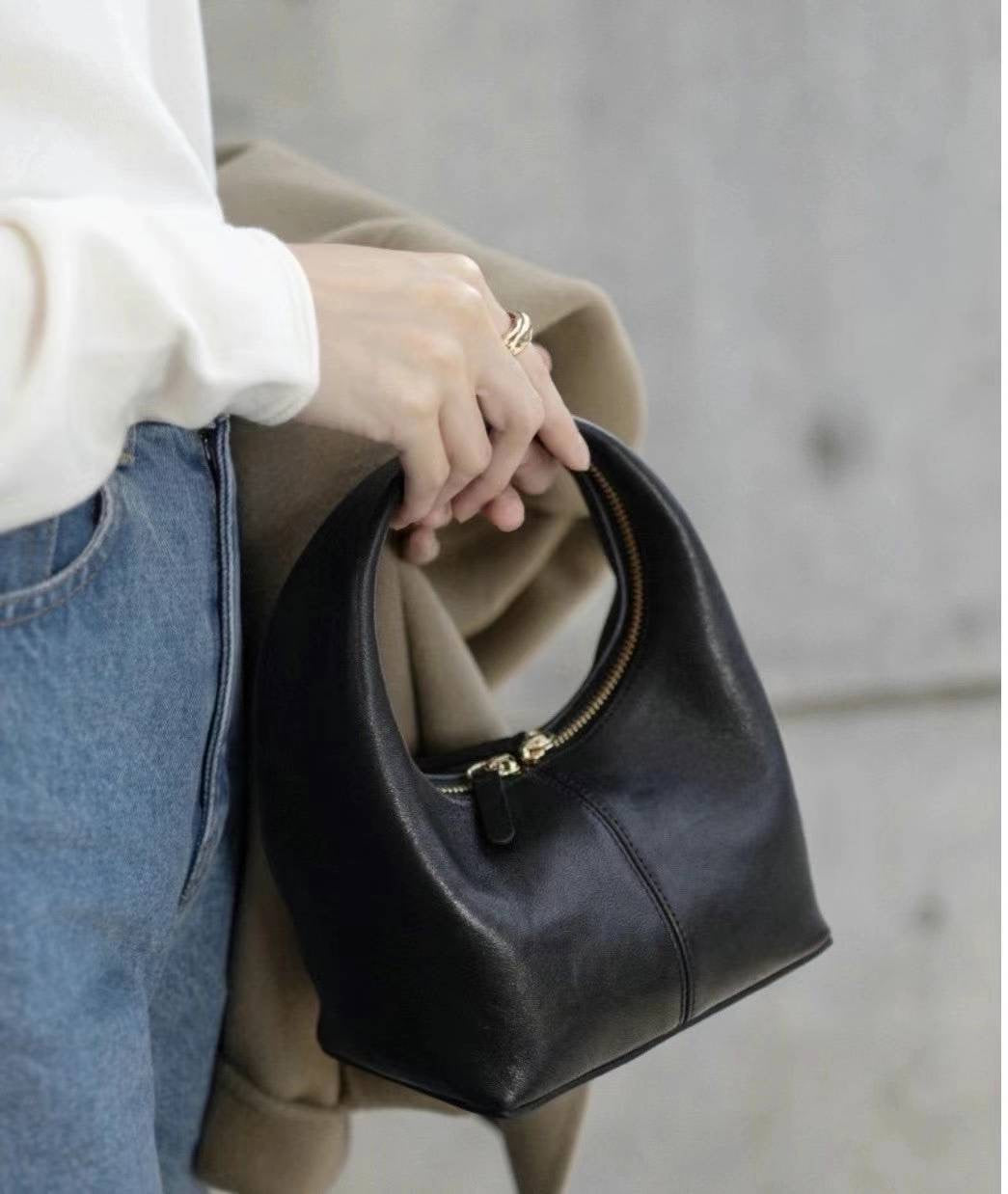 Real Leather Patine Bag