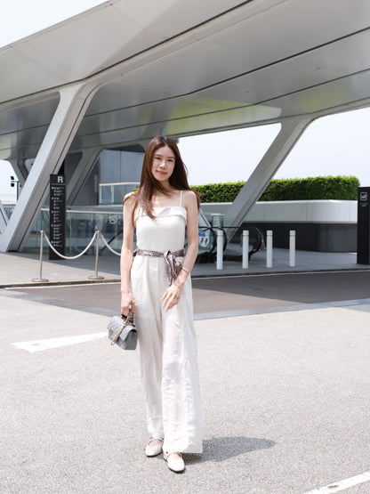 Holiday Jumpsuit (with belt)