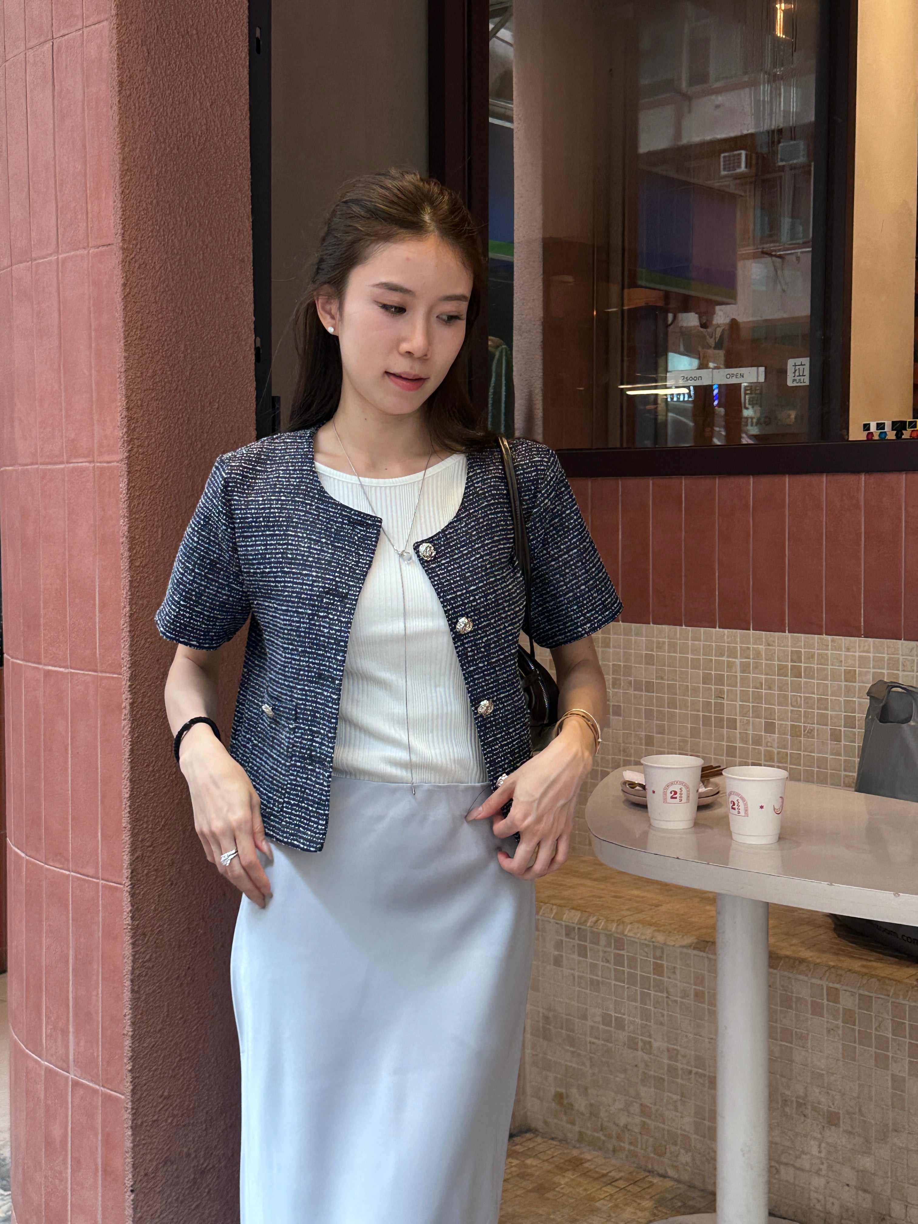 Tweed Cropped Jacket