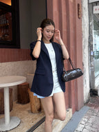 T Shirt Blazer with Shirt Mix