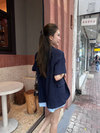 T Shirt Blazer with Shirt Mix