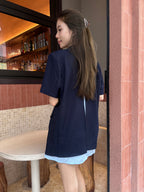 T Shirt Blazer with Shirt Mix