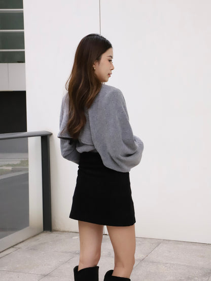 Cloudy Shorts & Cardigan Set