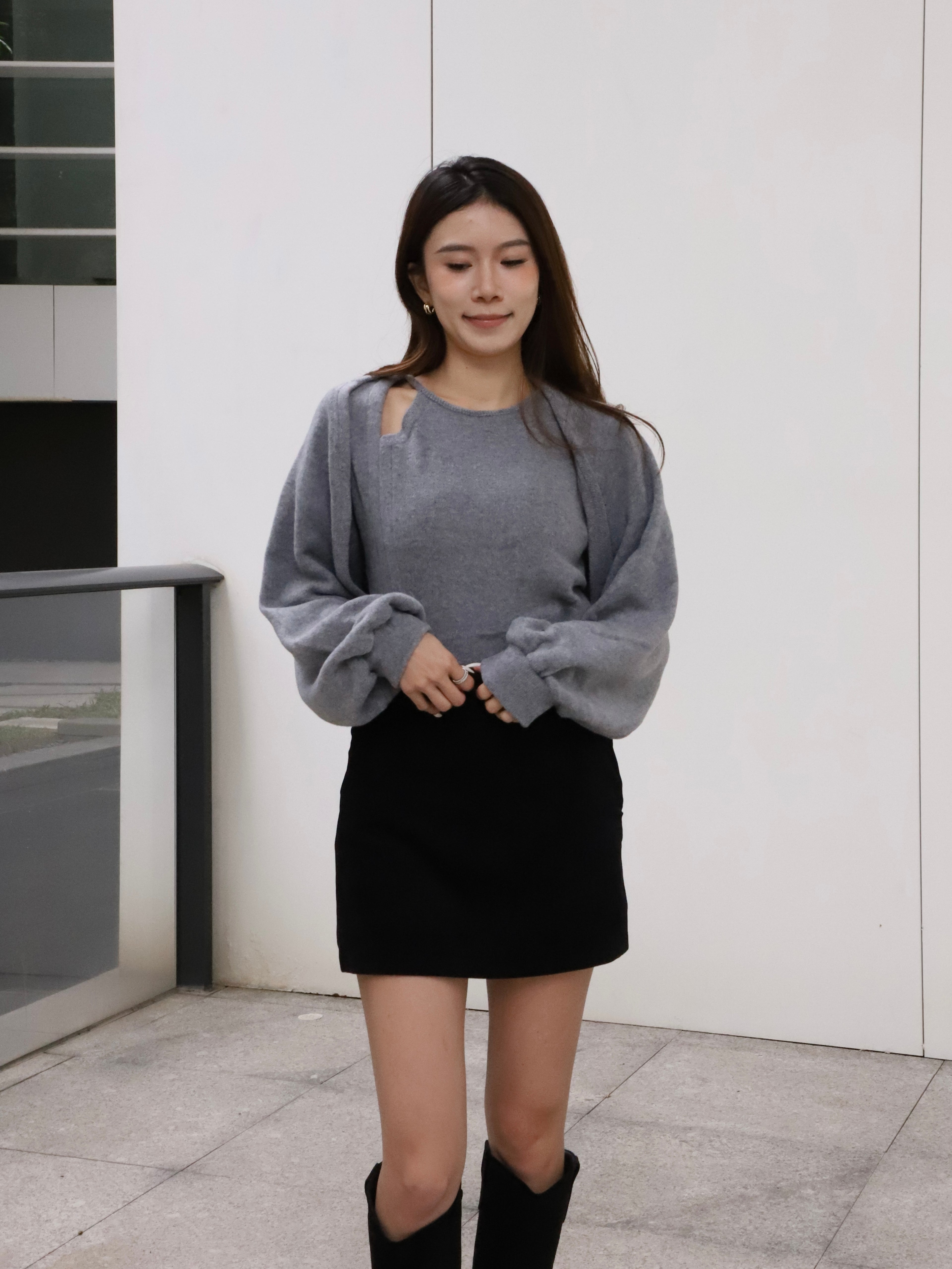 Velvet Skirt Shorts