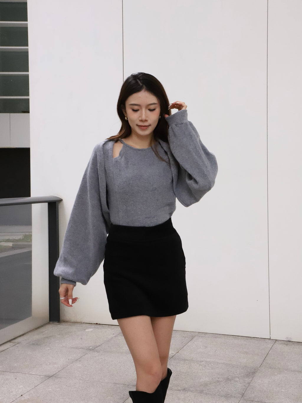 Velvet Skirt Shorts