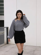 Velvet Skirt Shorts