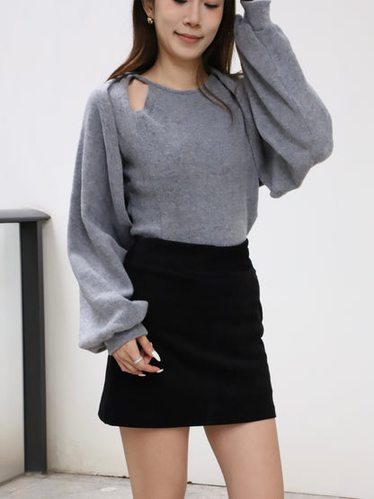 Cloudy Shorts & Cardigan Set