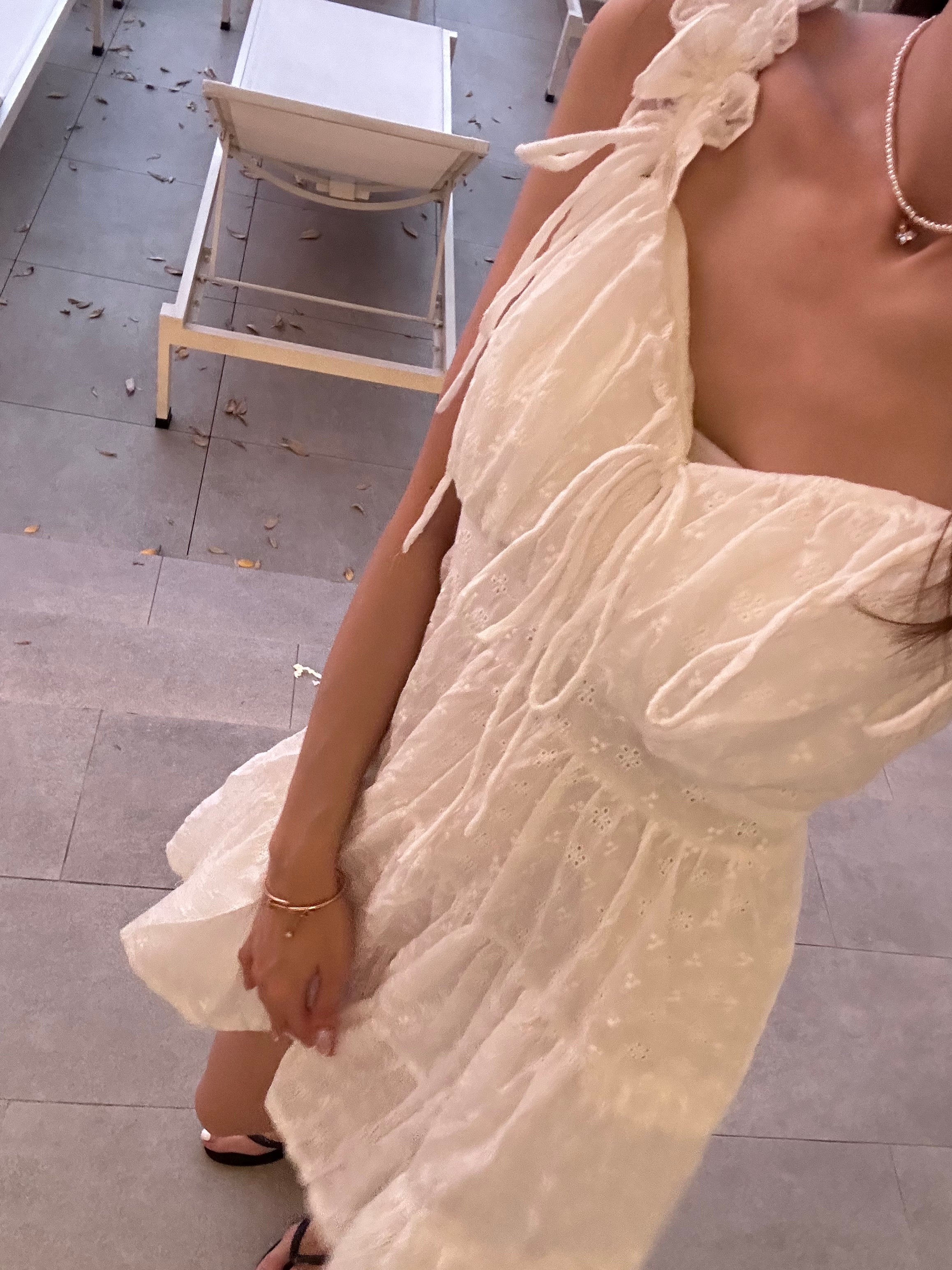 Thai Flower Mini Dress