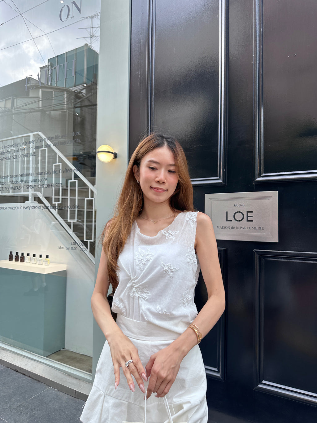 See through Lace Tank Top