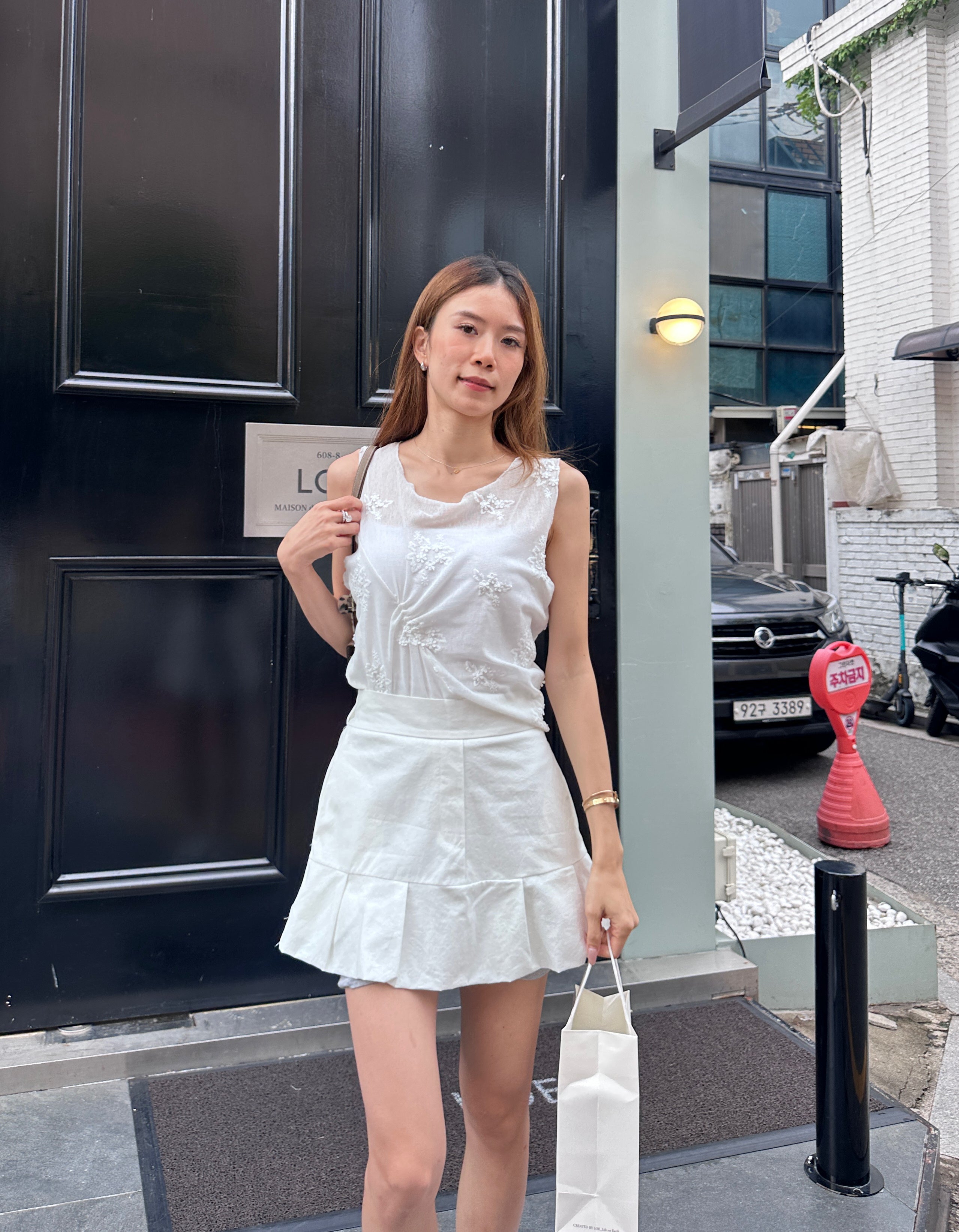 See through Lace Tank Top