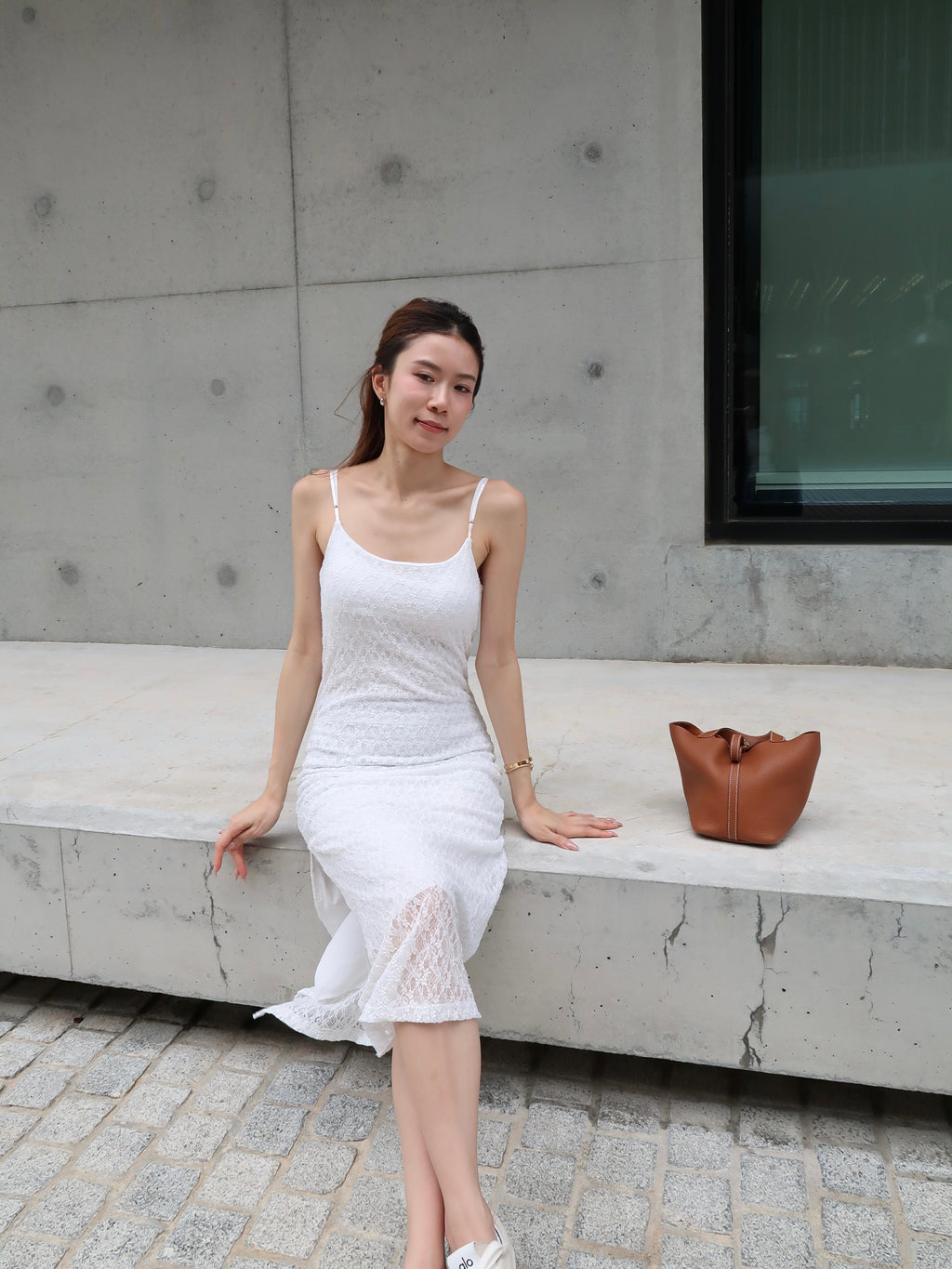 Whole Lace Maxi Dress
