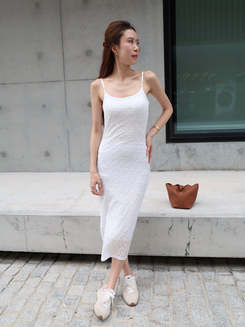 Whole Lace Maxi Dress