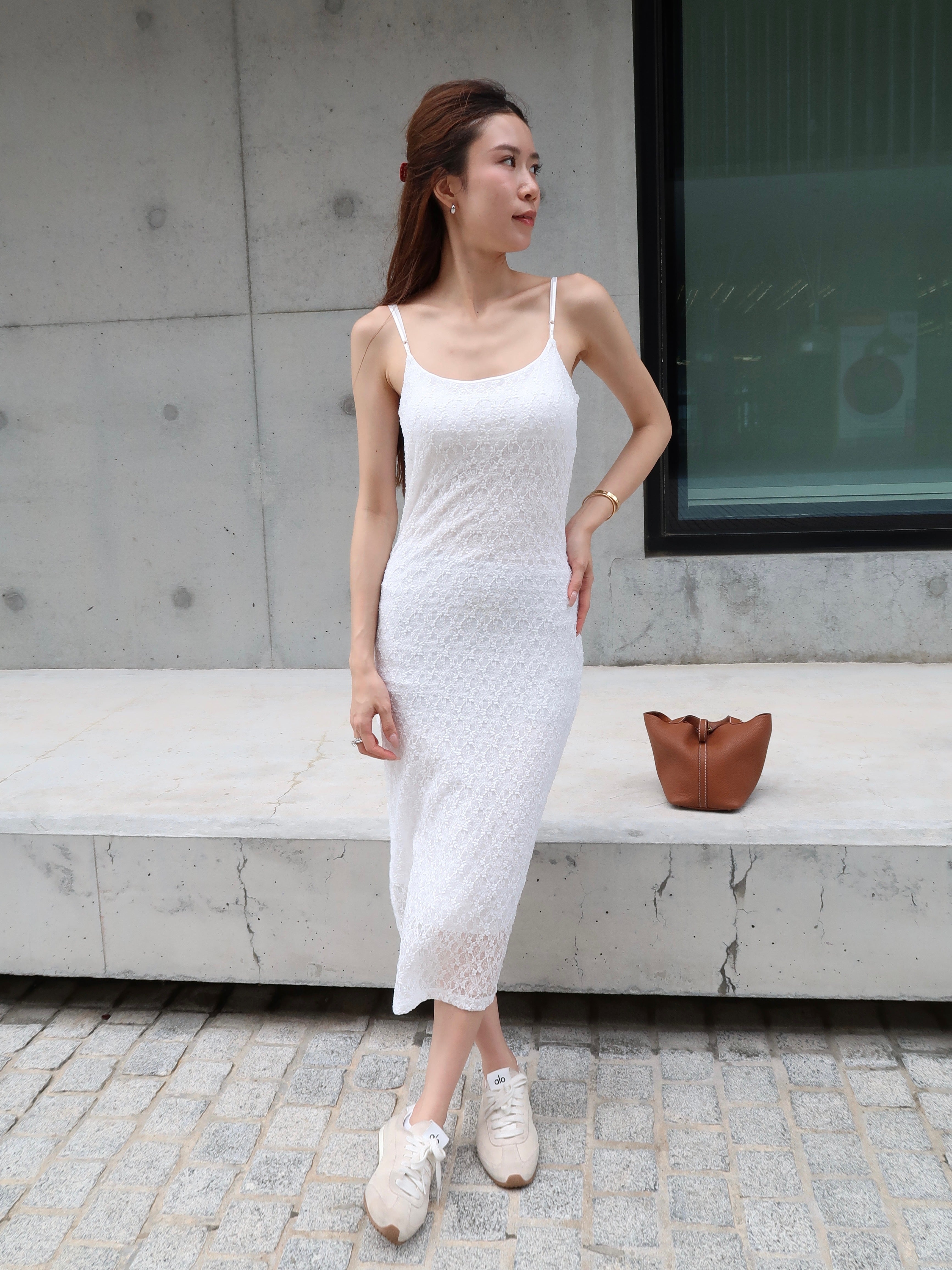 Whole Lace Maxi Dress