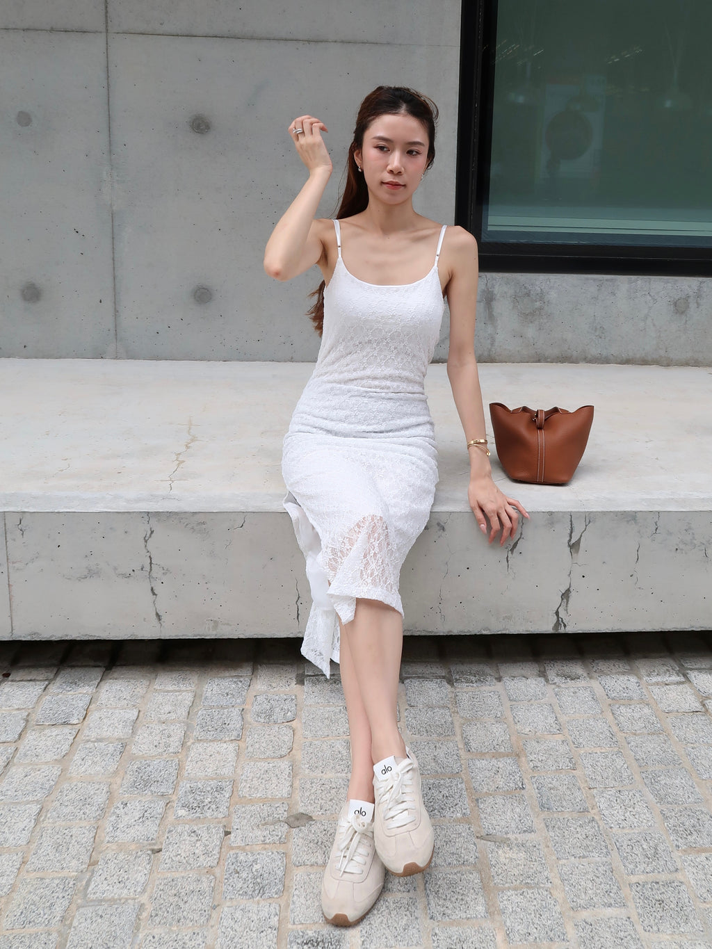 Whole Lace Maxi Dress