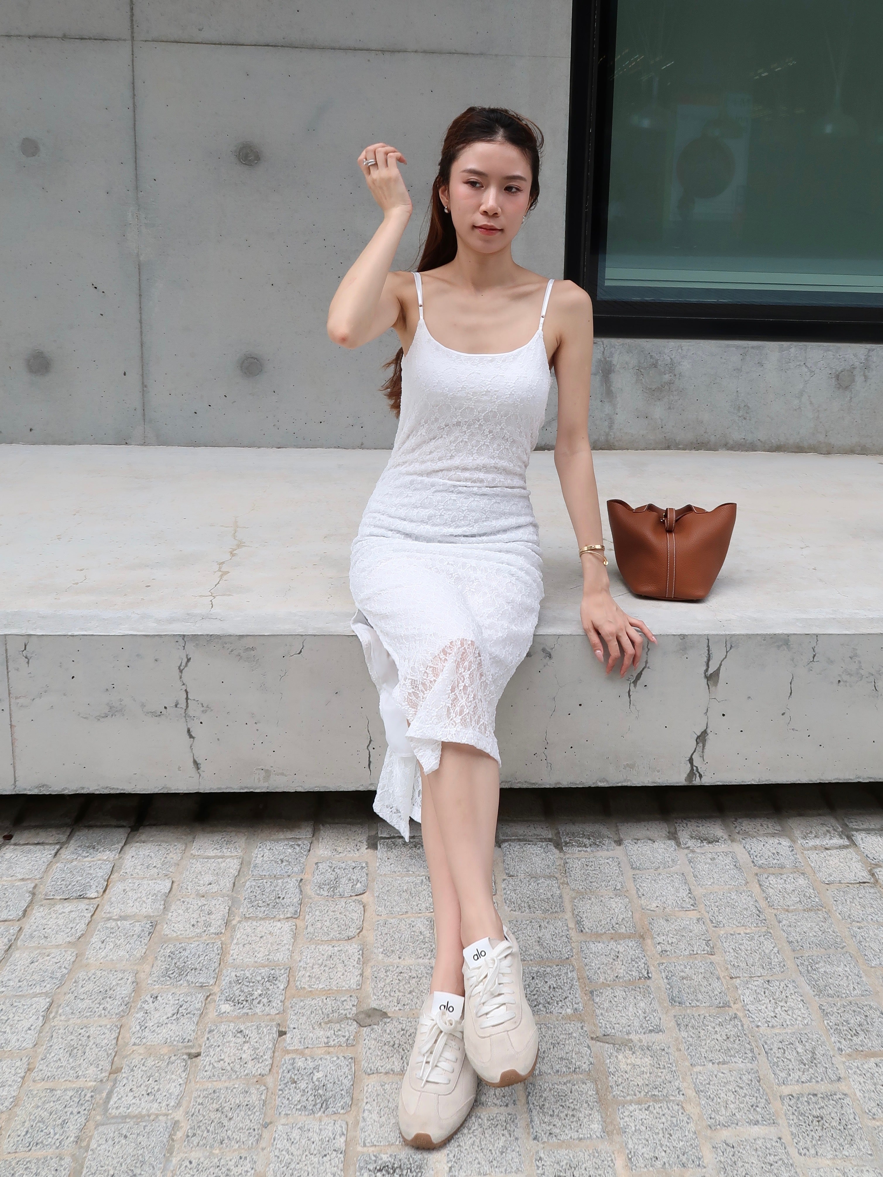 Whole Lace Maxi Dress