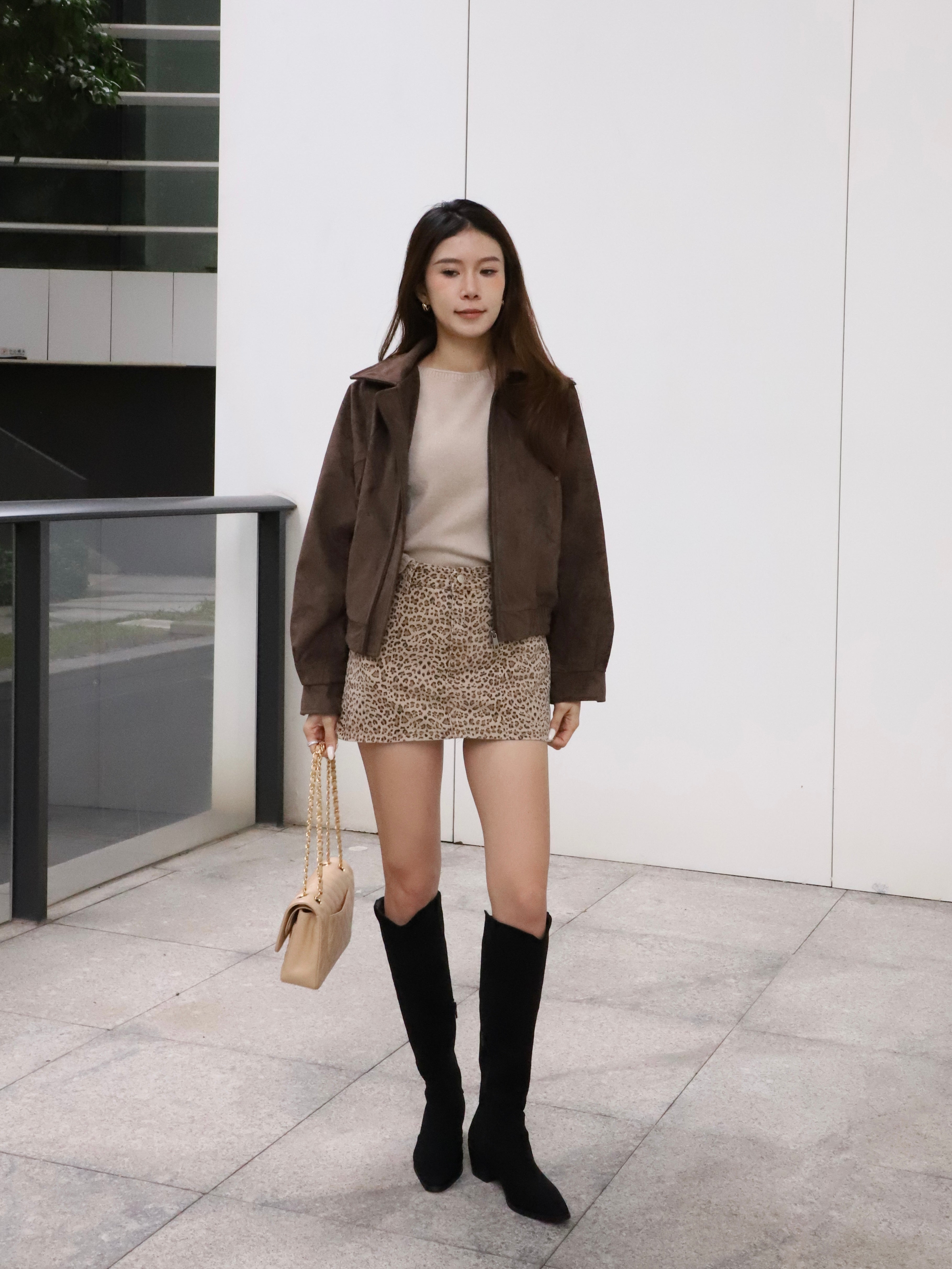 Suede Just Fit Jacket