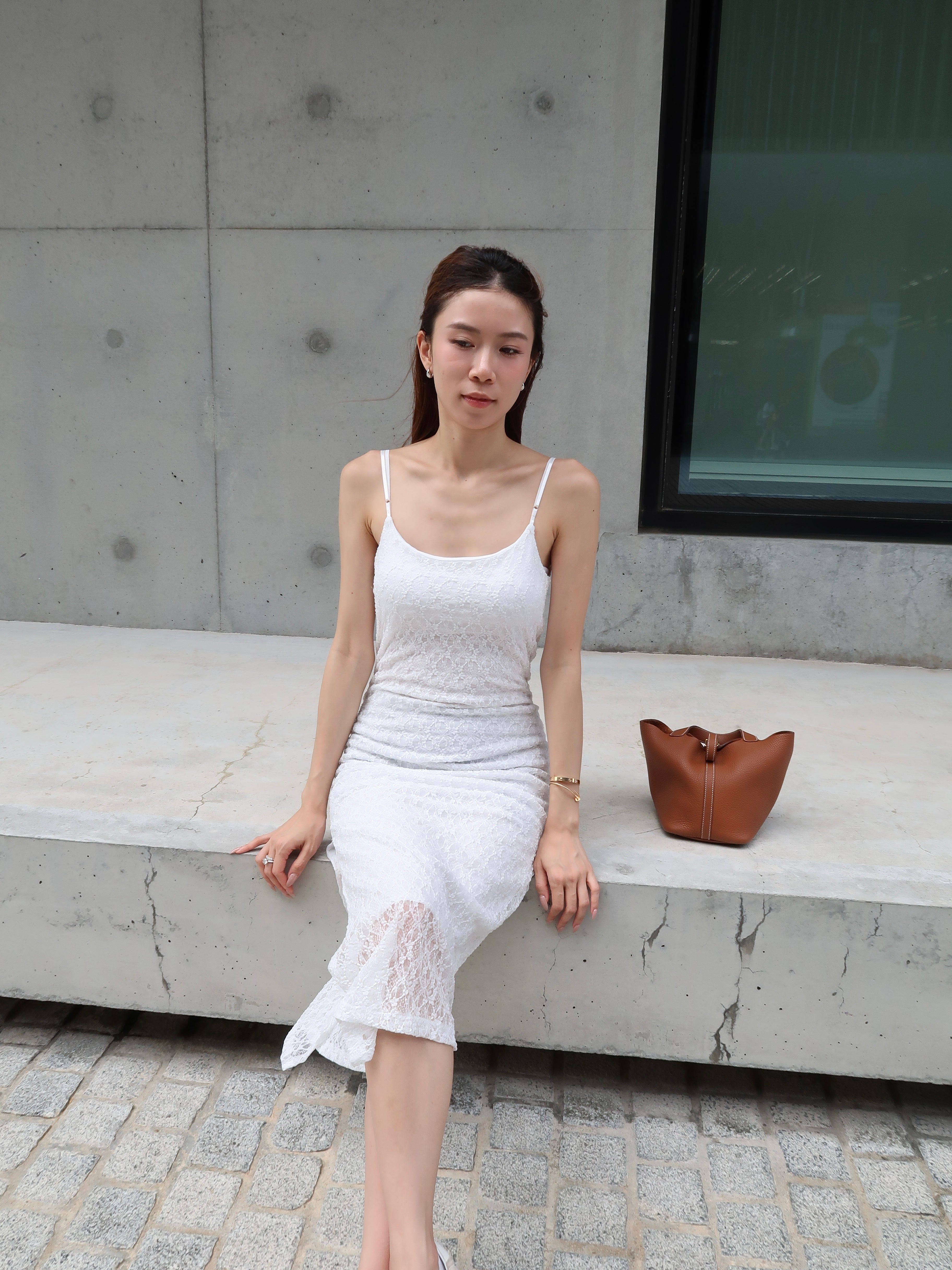 Whole Lace Maxi Dress