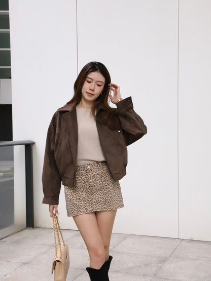 Suede Just Fit Jacket