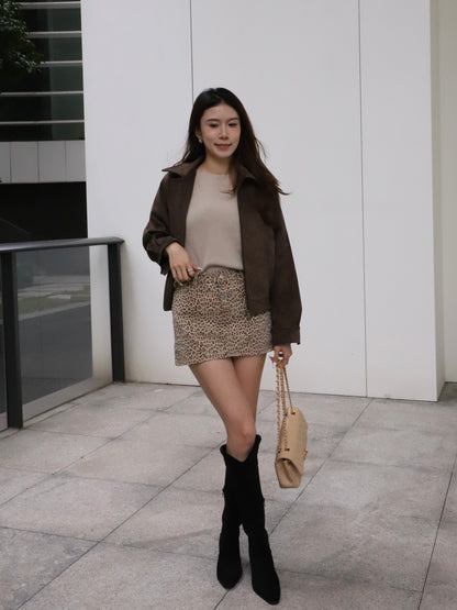 Suede Just Fit Jacket