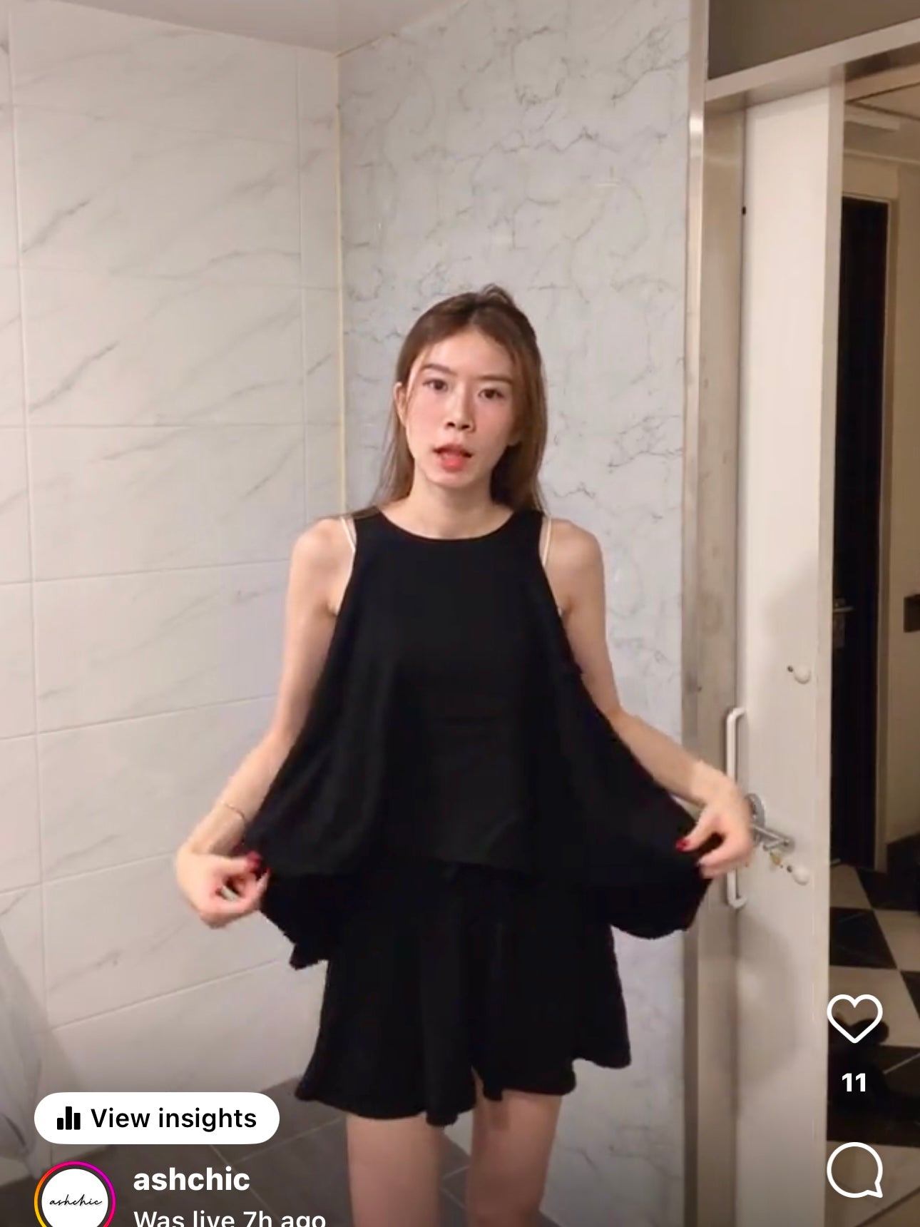 Linen Lady Tank & Shorts Set