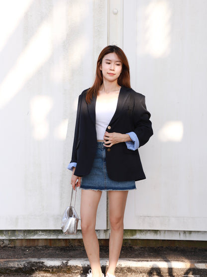 Mix Shirt Blazer