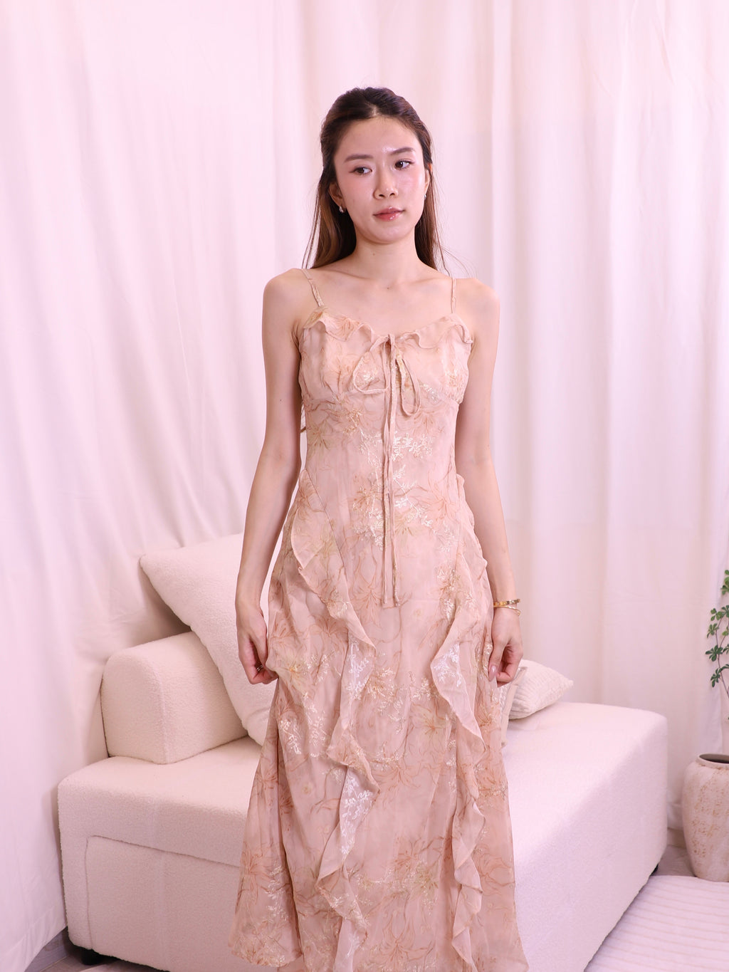 Dairy Lace Maxi Dress