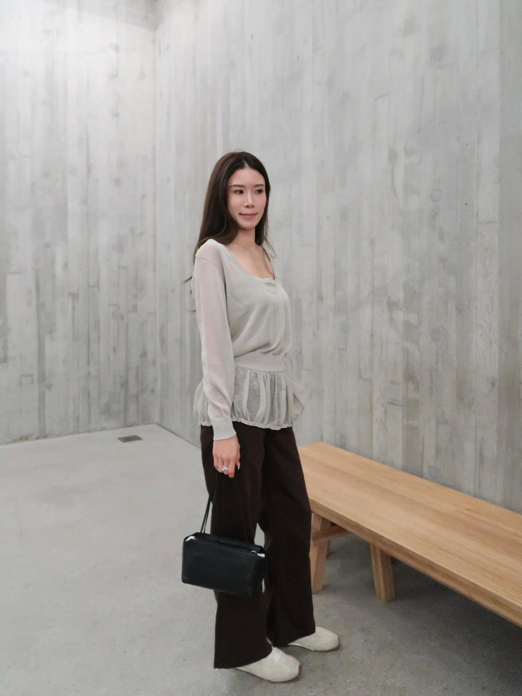 Knitted Tank & Outer Set