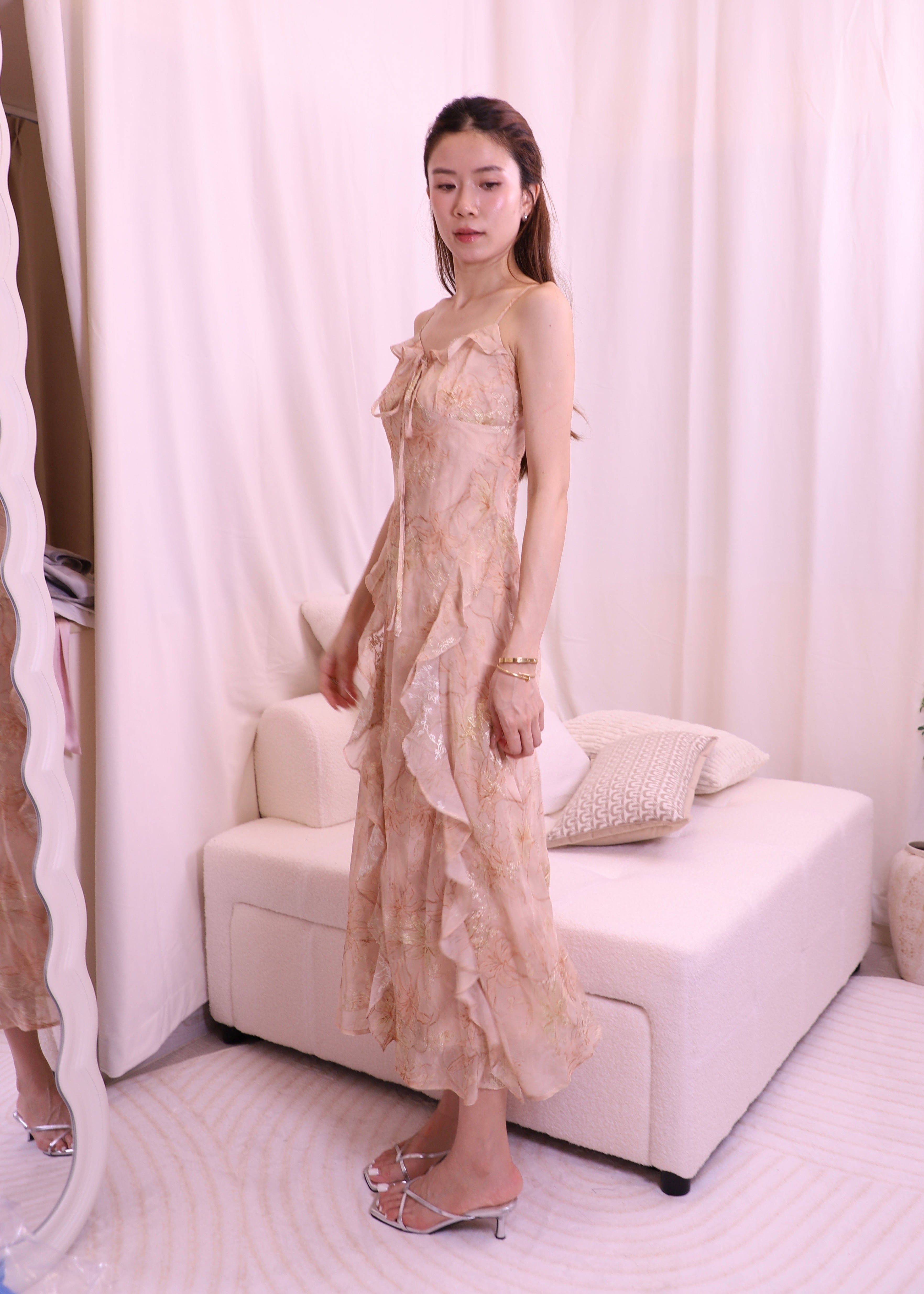 Dairy Lace Maxi Dress