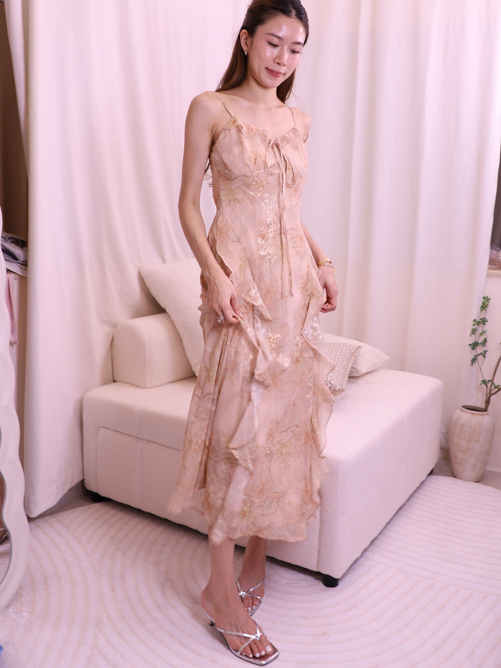 Dairy Lace Maxi Dress