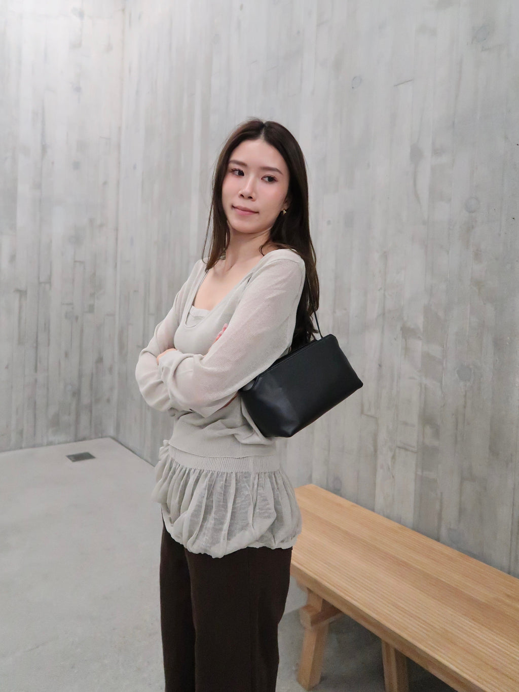Knitted Tank & Outer Set