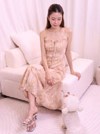Dairy Lace Maxi Dress